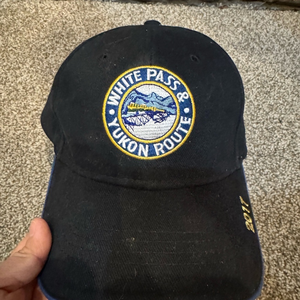 2017 Skagway Alaska White Pass Yukon Route Cap Hat